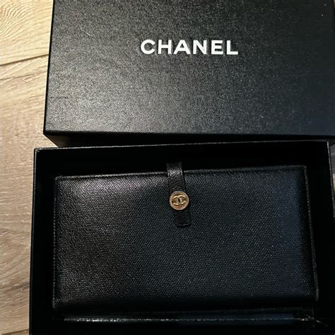 chanel sevruga continental wallet